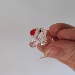 SWAROVSKI CRYSTAL - Christmas Mouse